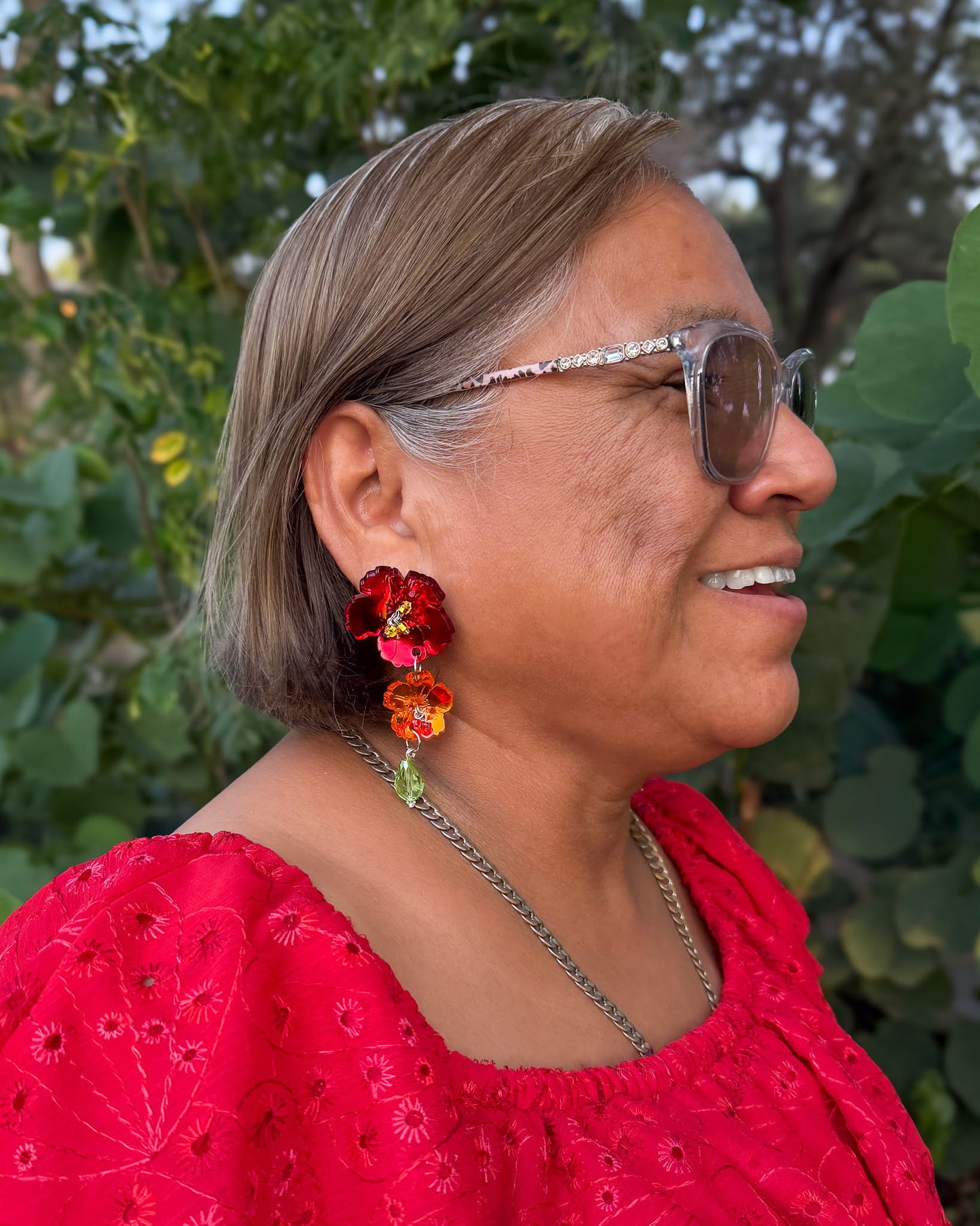 Hibiscus Flor Dangle